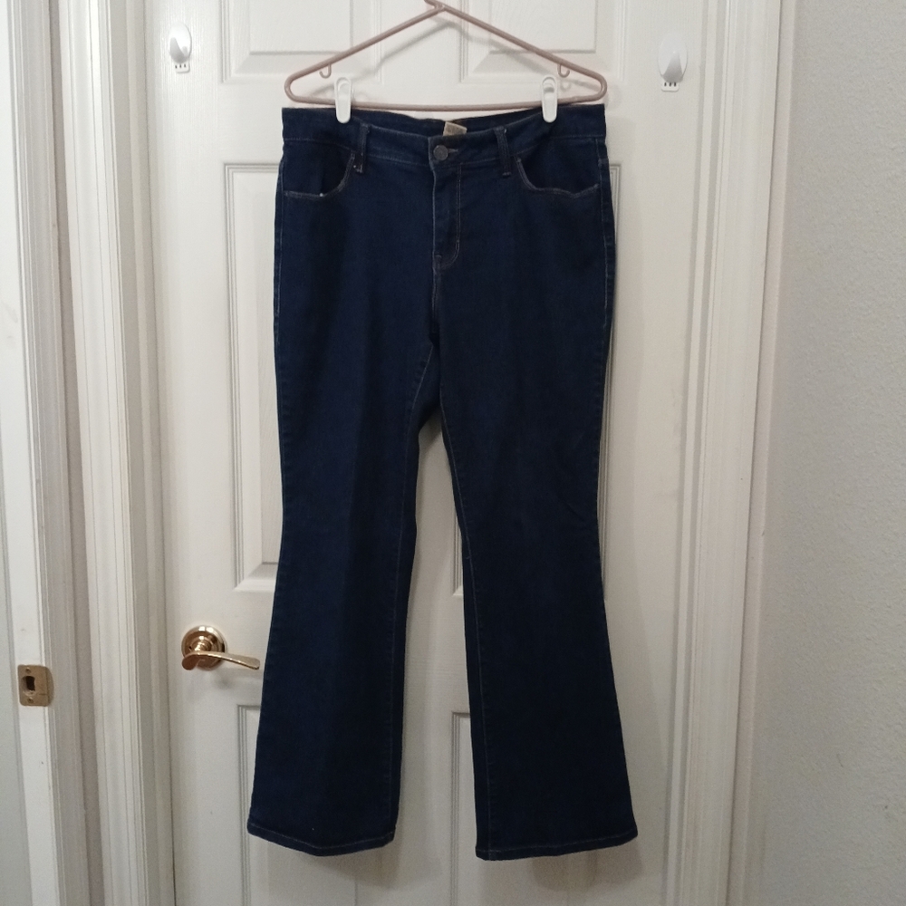 Faded Glory Jeans Women's Size 16W Dark Wash